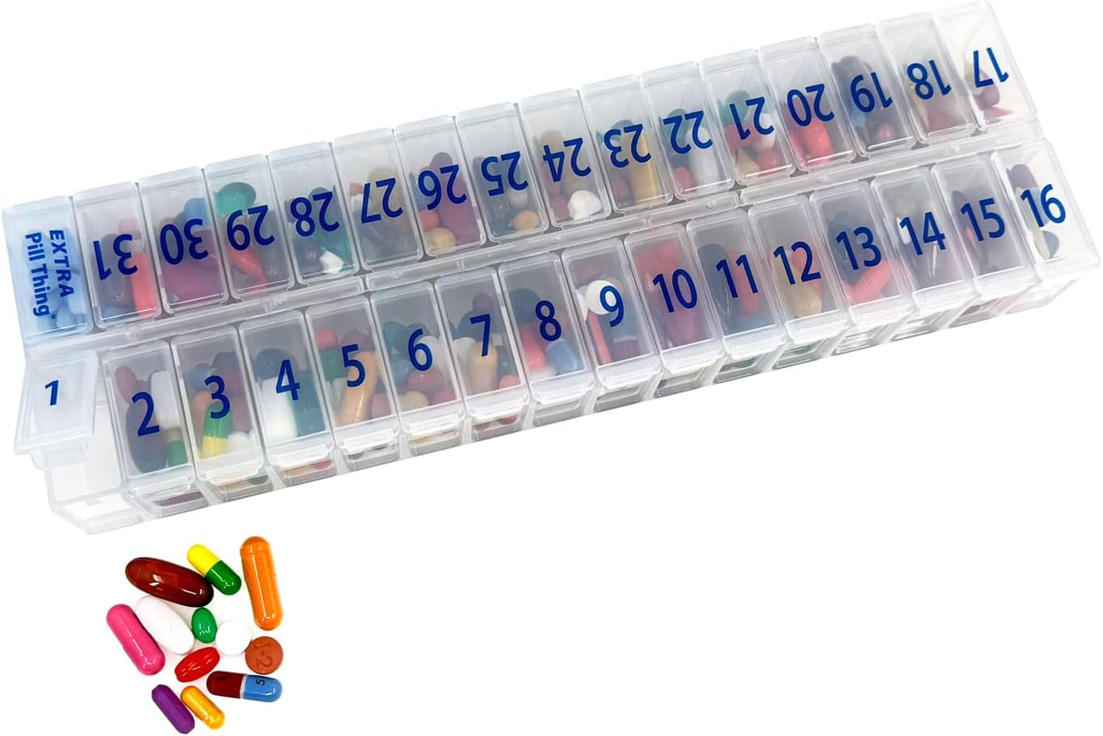 EXTRA LARGE Monthly Pill Planner