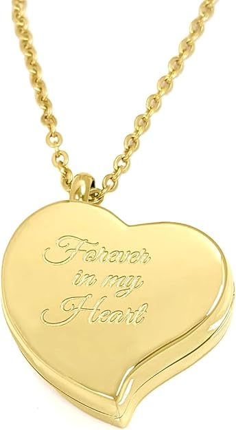 Amour Heart Pill Necklace - Forever in My Heart