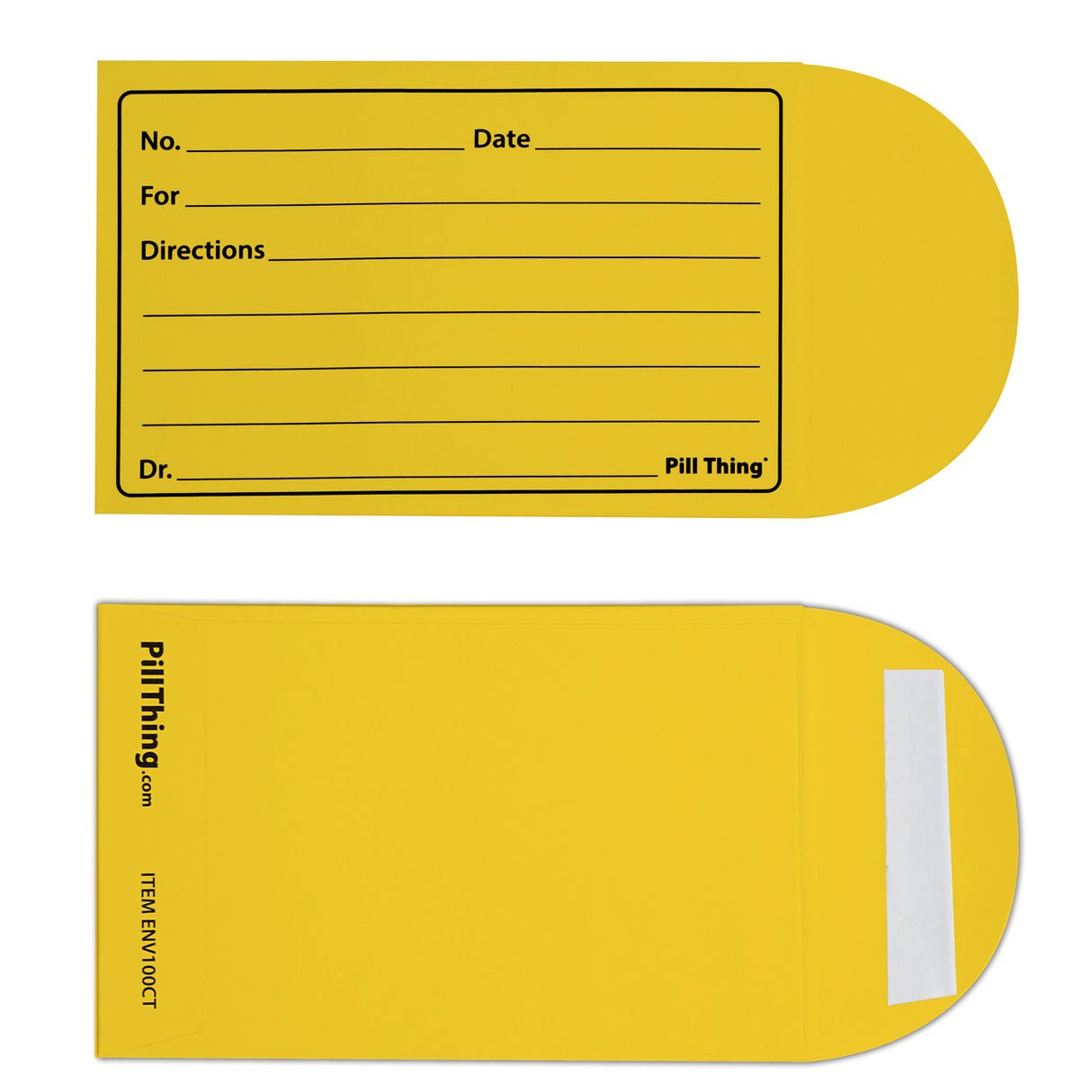 Printed Pill Envelopes