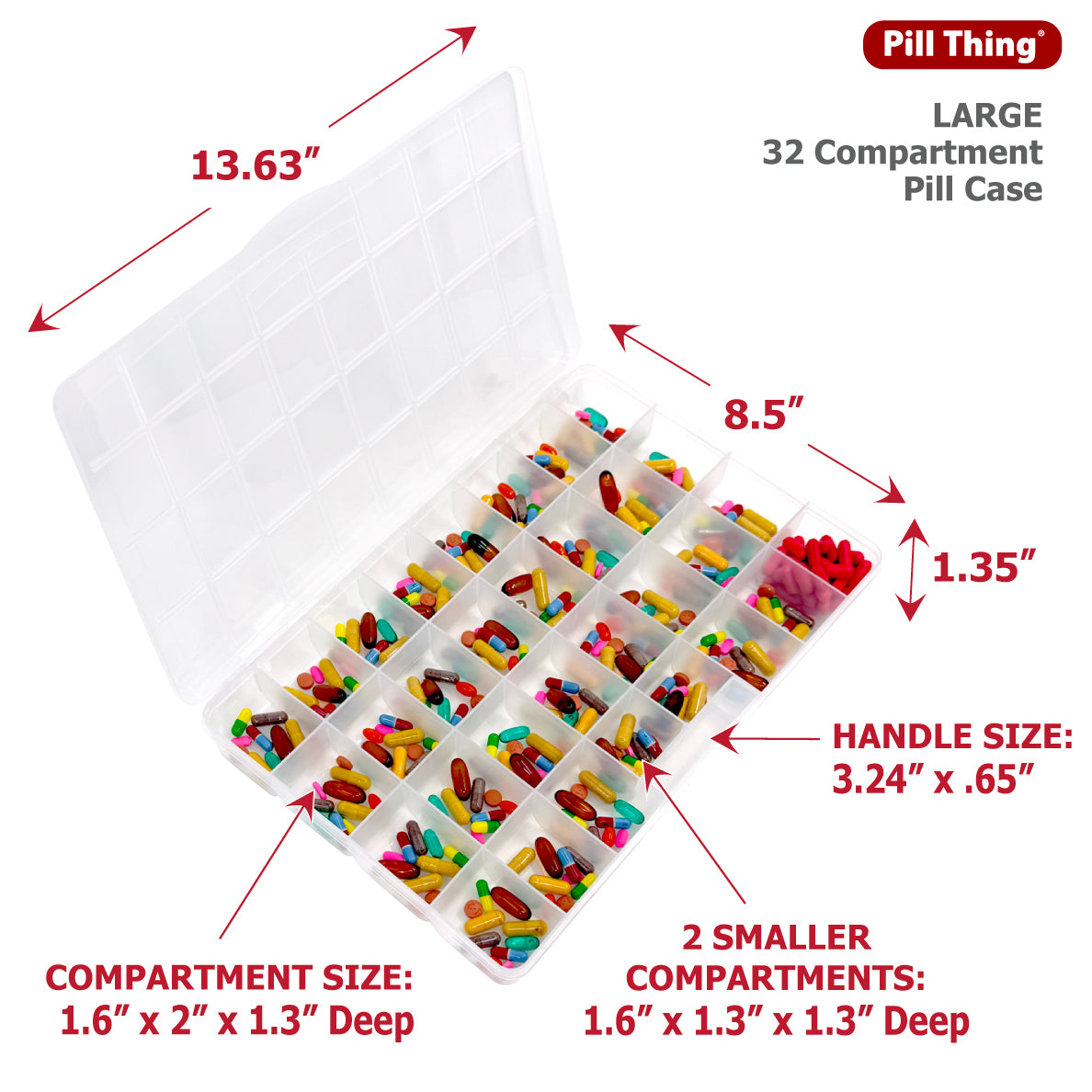 Olympic Pill Case - Monthly Pill Case