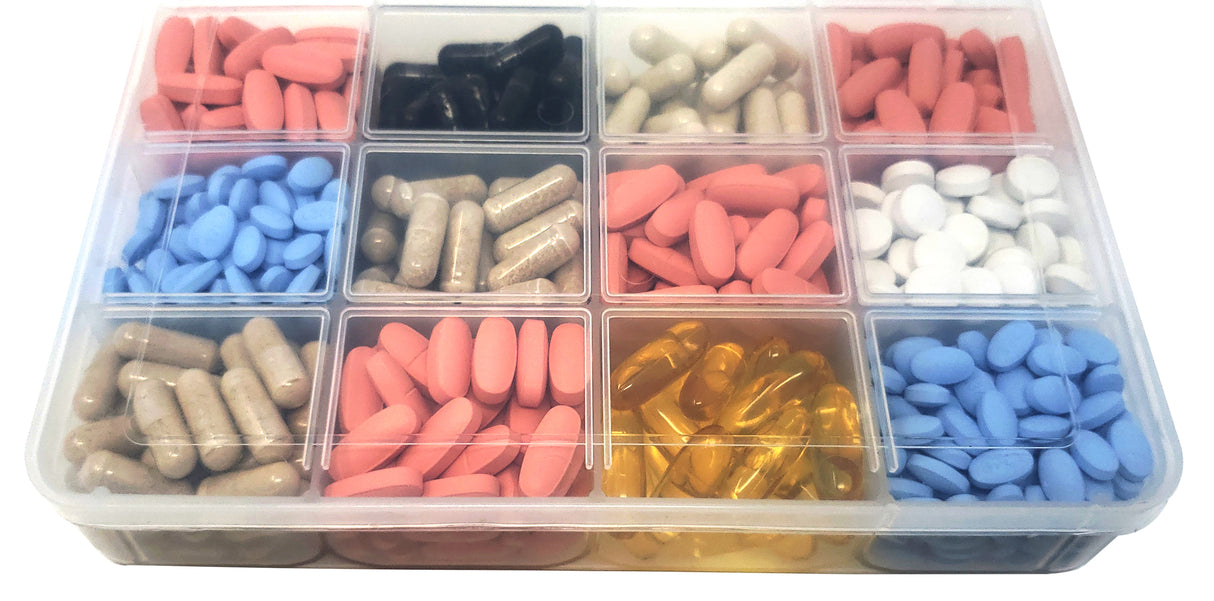 Olympic Pill Case - Monthly Pill Case