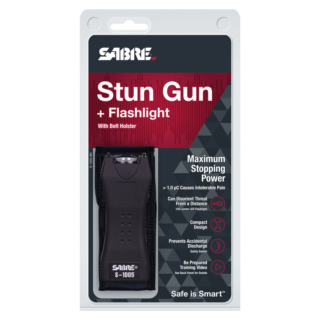 Stun Gun with LED Flashlight