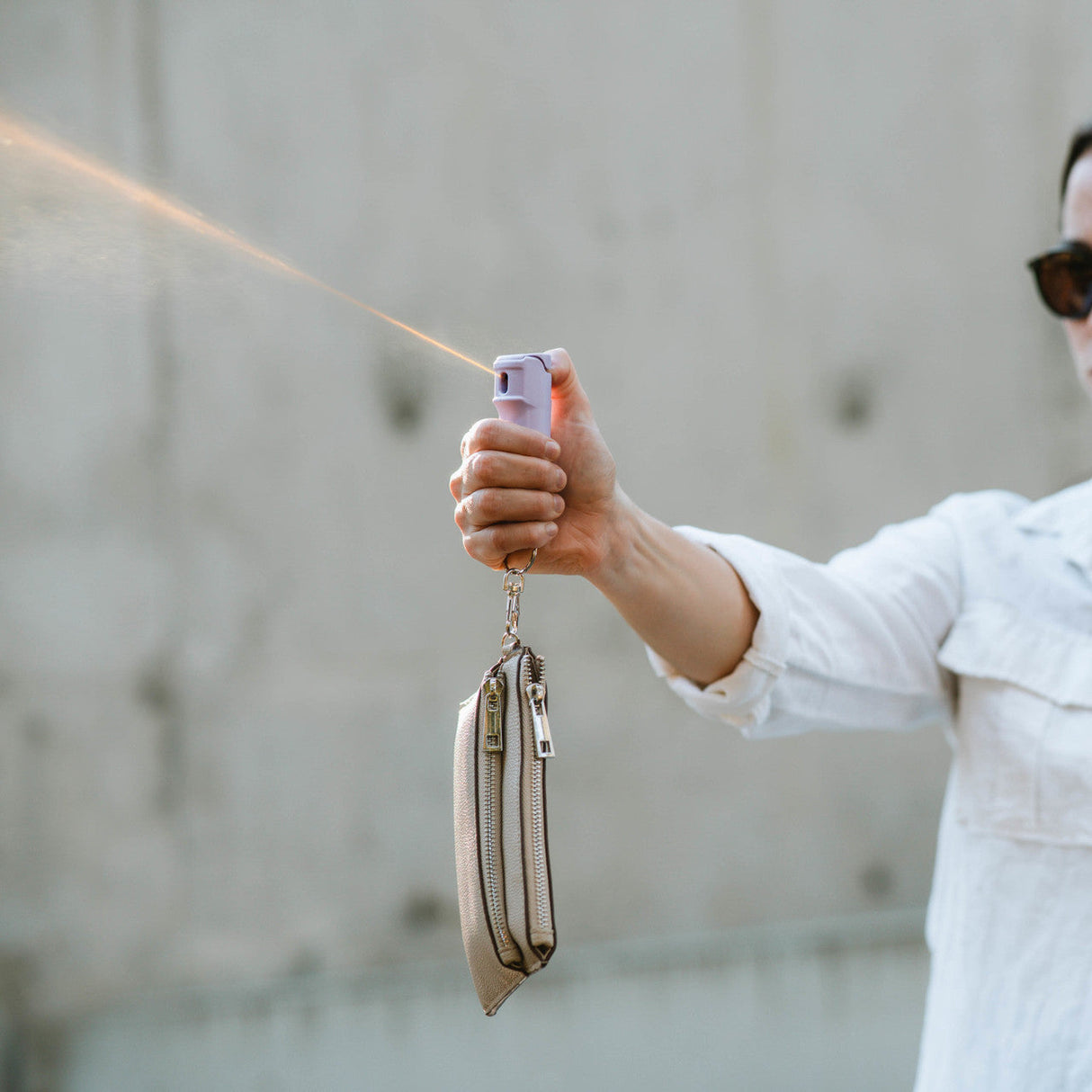 Pepper Gel with Flip Top and Key Ring