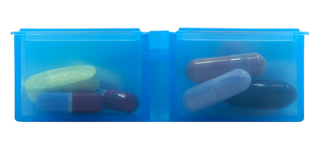 Twice-a-Day (AM/PM) Monthly Pill Planner Set