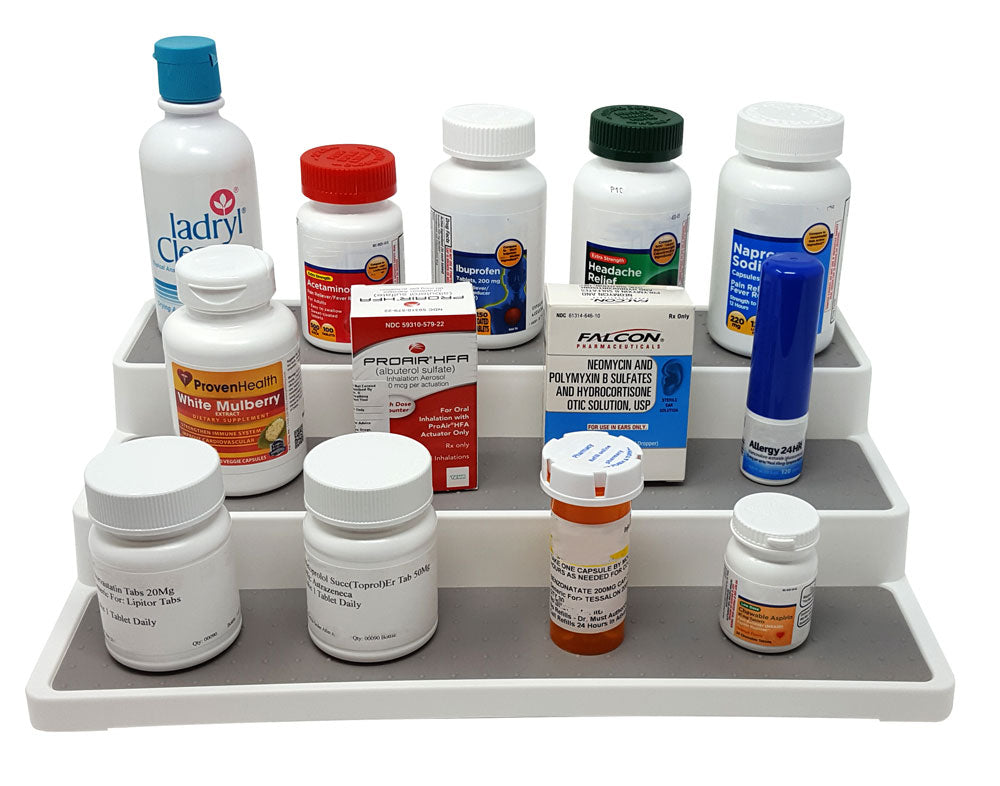 Medication 3 Tier Shelf Organizer