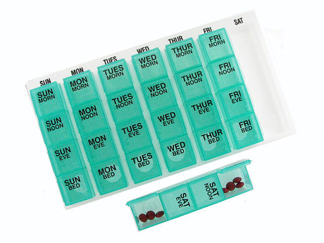 Weekly Pill Organizer with Tray Medium - Item 355