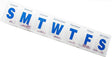 3XL Jumbo Extra large 7 Day weekly Pill Organizer box case 316 best elderly senior big hands