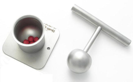 Ball and Socket Pill Tablet Crusher and Pulverizer 635 Pill Thing