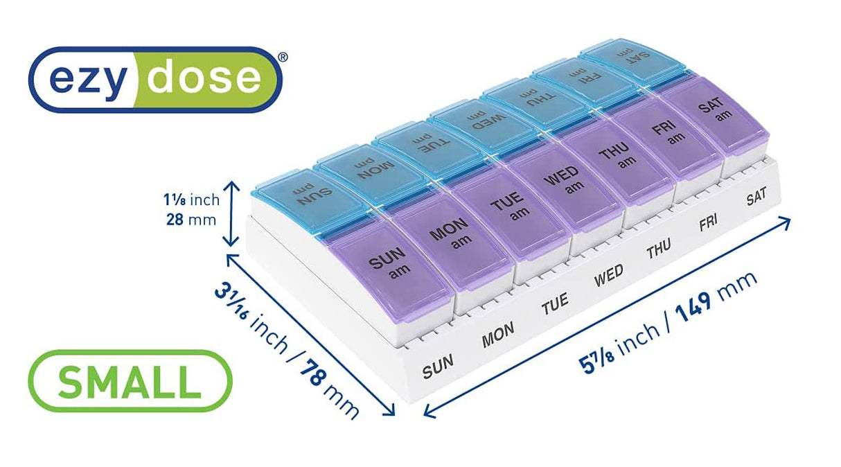 Twice-a-Day Removable Pill Organizer