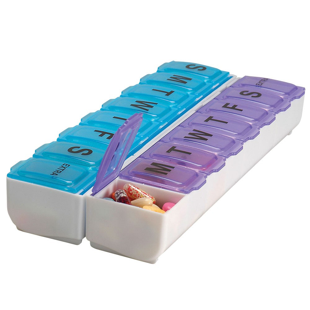 Dual Weekly Pill Organizer