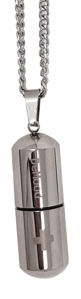Large Pill Fob Necklace