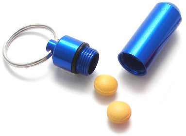 Economy Key Ring Pill Box