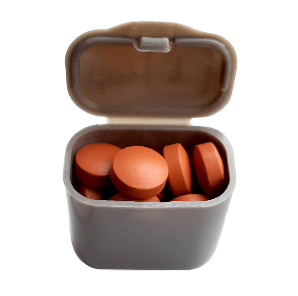 monthly grey pill organizer