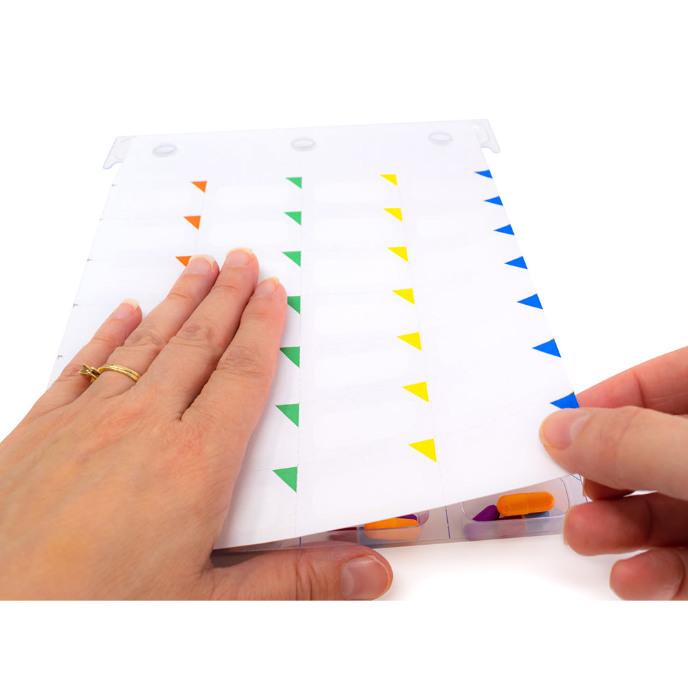 Unit Dose XL Perforated Cold Seal Blister Cards - 28 Doses