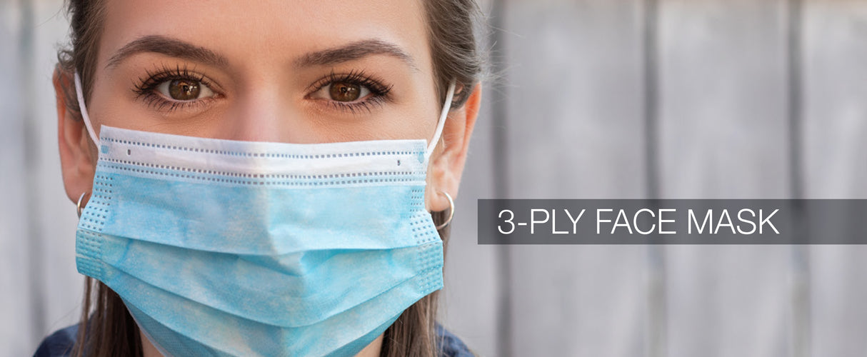 Face mask with ear loop