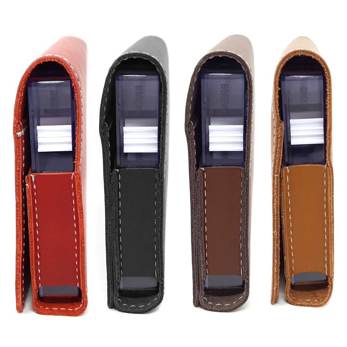 Kibodan Leather Pill Case Wallet - Weekly Pill Organizer