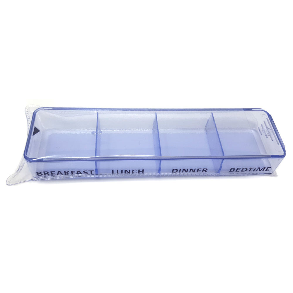 Kibodan Medimax Vinyl Pill Case Wallet - Weekly Pill Organizer