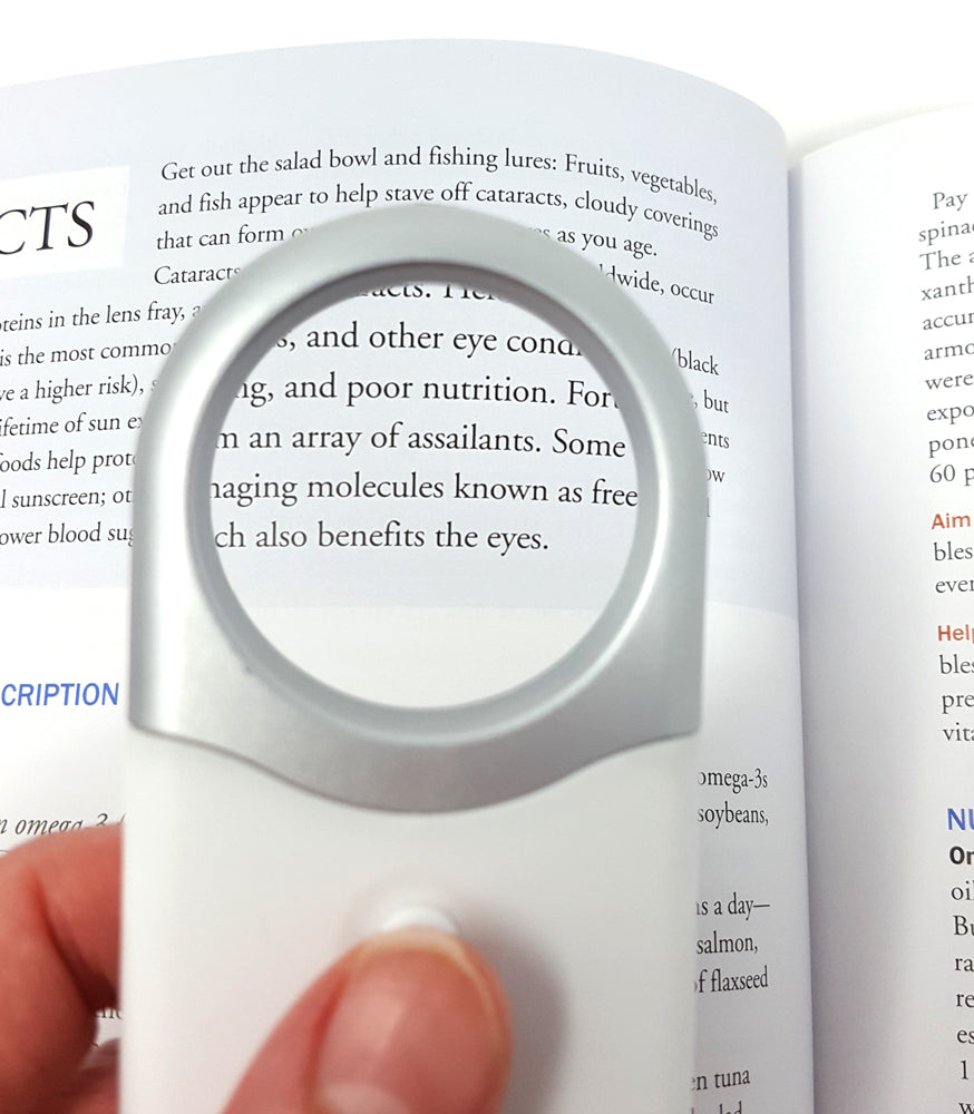 Oval Magnifier with Light