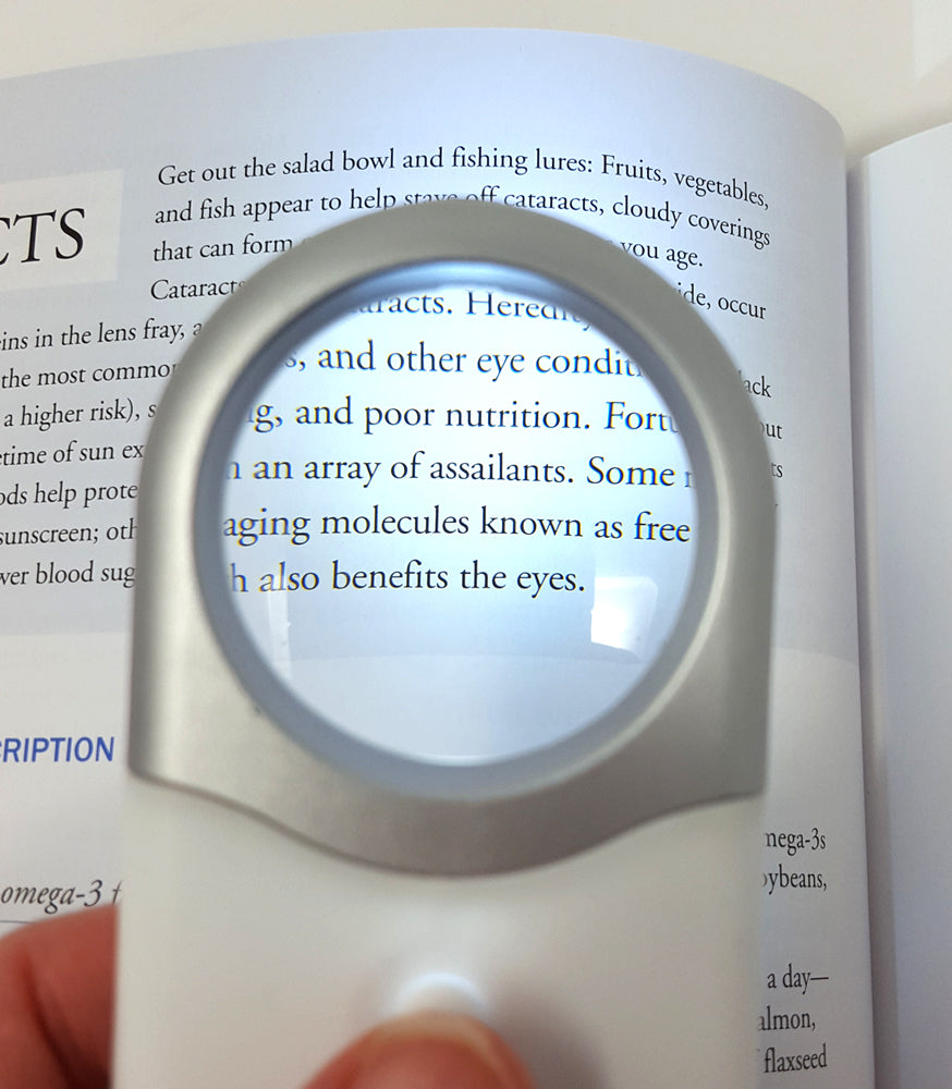 Oval Magnifier with Light