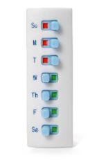Take-n-Slide - 5 Pack - The New Way to Track Your Medicine!