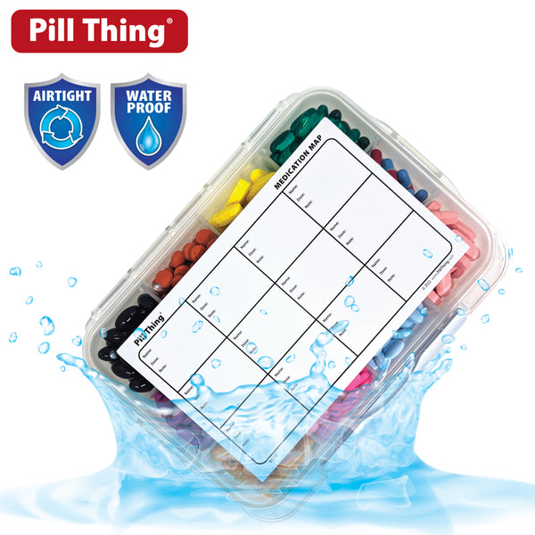 in Stock Pill Case Waterproof Different Pill Organizer 2 Times Day