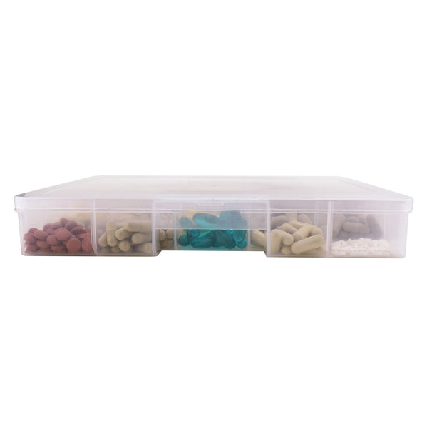 Pill/Supplement Organizer Tray with 20 Compartments – Pill Thing