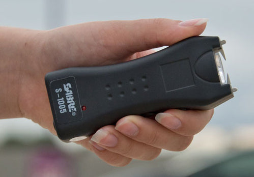 Stun Gun with LED Flashlight
