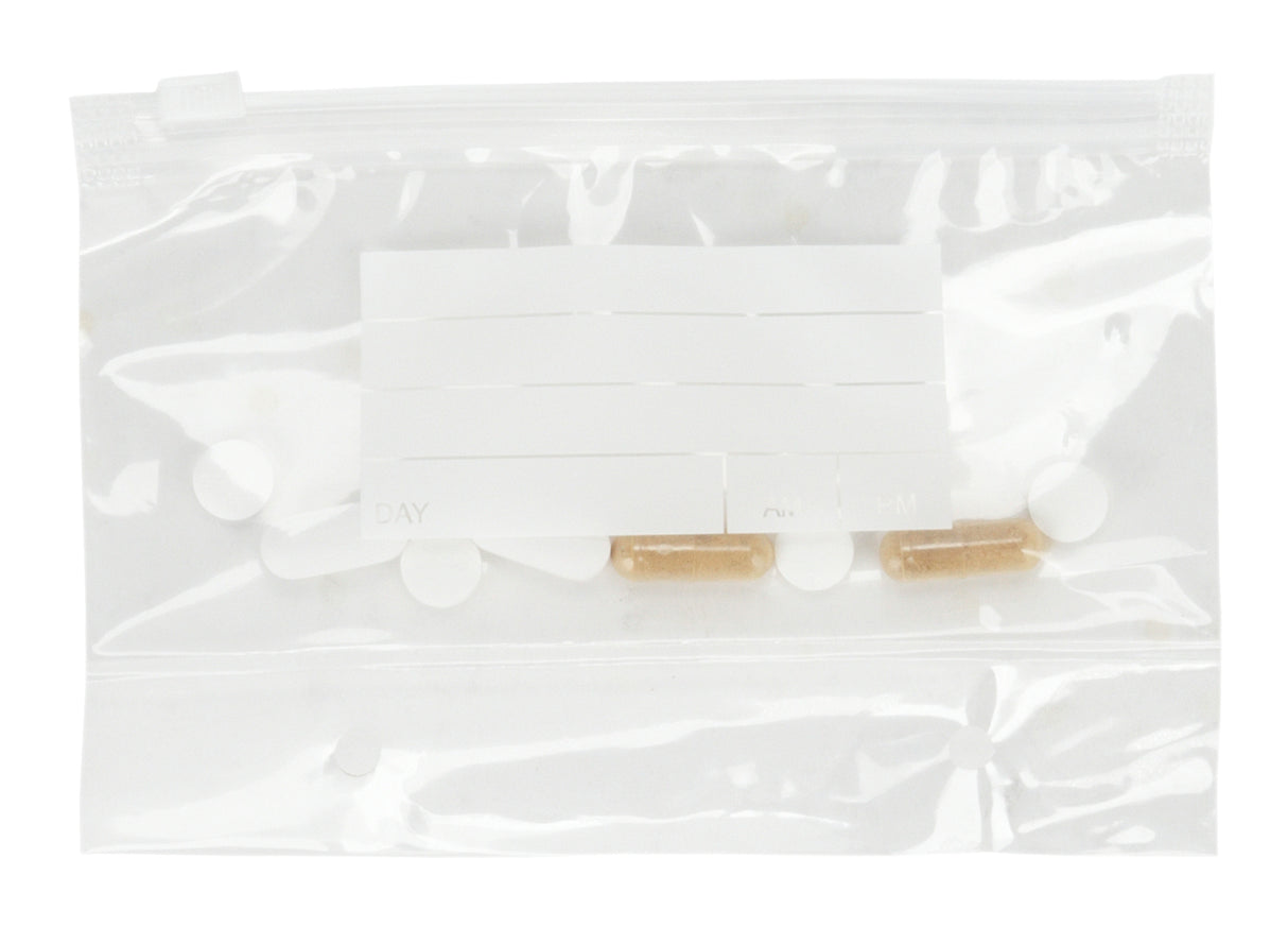 Extra Bags for Wellness Travel Pak - Single and Double Refill Pill Pouches