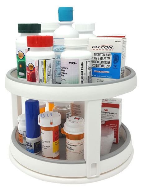 Medication Two Level Turntable - Item MM TwinTurn