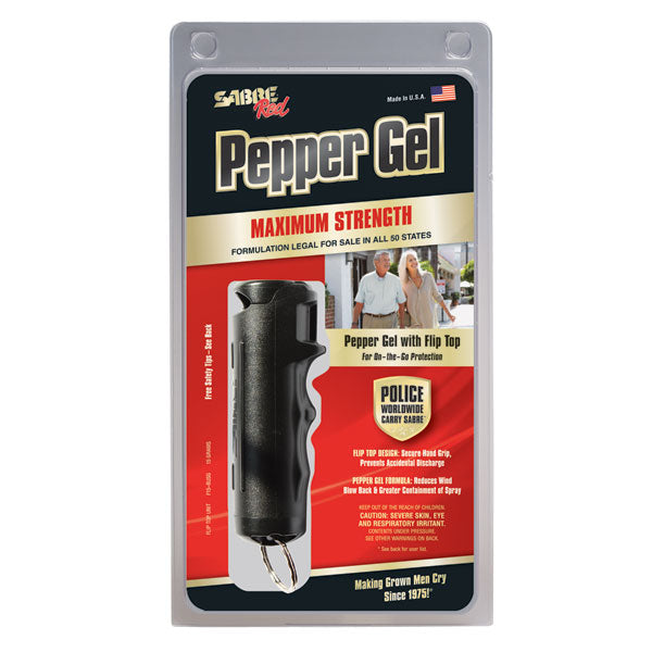 Pepper Gel with Flip Top and Key Ring
