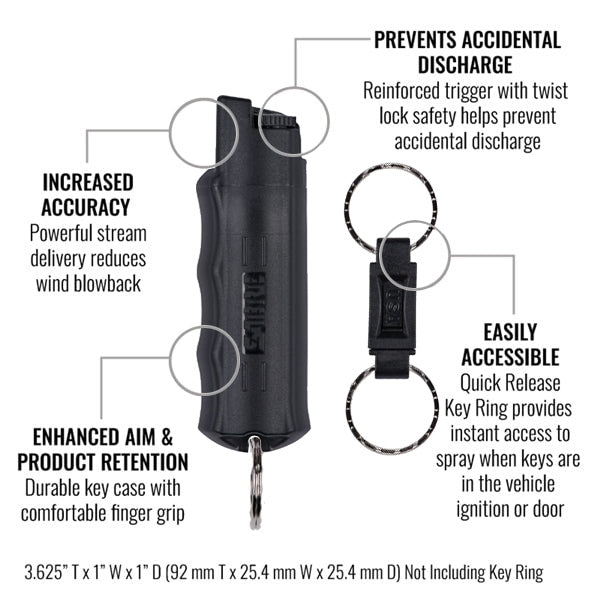 Pepper Spray 0.54 oz Hardcase