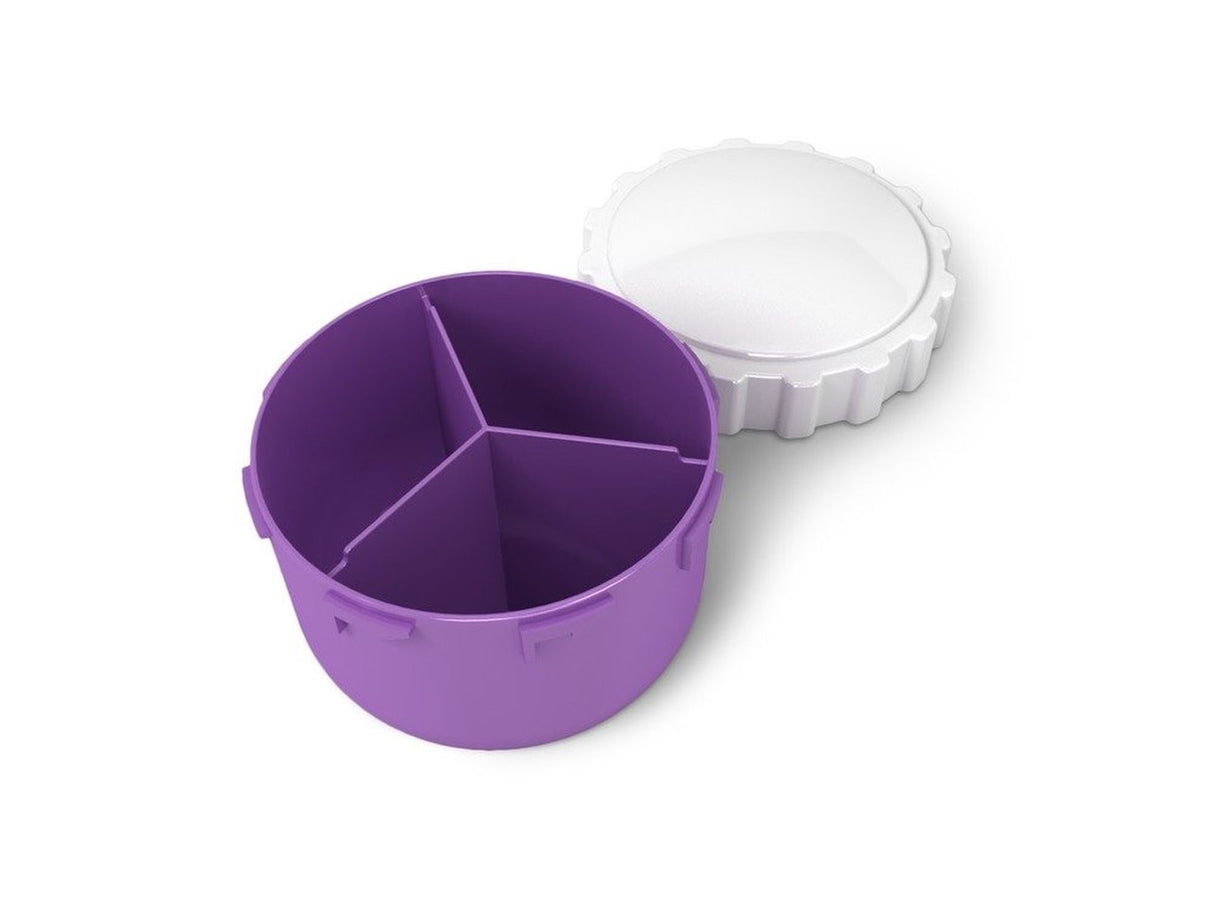 3 Compartment Travel Pill Case - Daily pill box is secure making it great for travel!