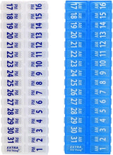 Twice-a-Day (AM/PM) Monthly Pill Planner Set