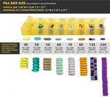 Large Monthly Pill Box - Holds large variety of pills