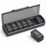 7-Day Travel Pill Organizer with Removable Daily Boxes