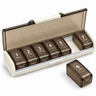 7-Day Travel Pill Organizer with Removable Daily Boxes