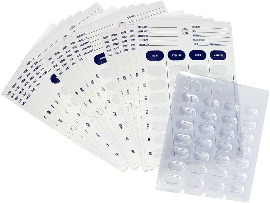 Blister Pack - Weekly & Monthly - Regular & XL Blisters (6 Pack)