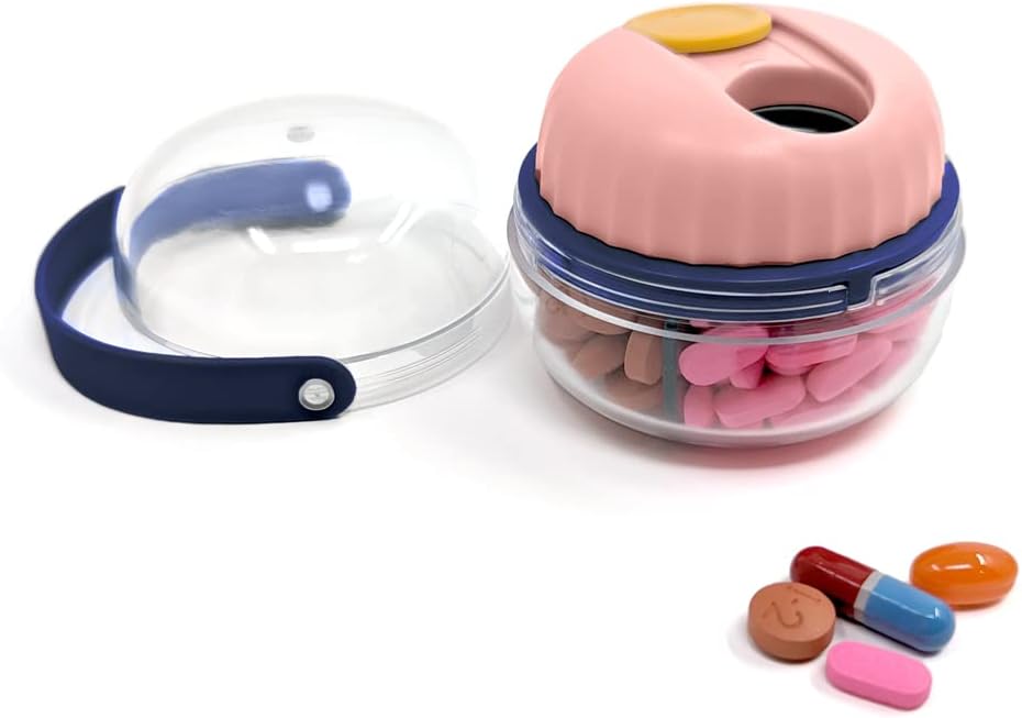 7 Pack Colorful Small Pill Case 3 Removable Indonesia | Ubuy