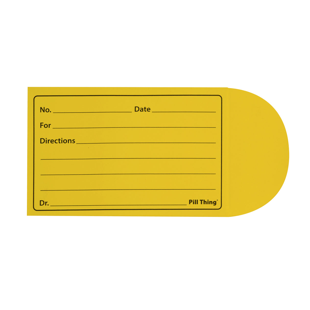 Printed Pill Envelopes