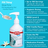 Gloup Forte Pill Swallowing Gel – Vanilla, 500ml | For Severe Dysphagia, IDDSI Level 4