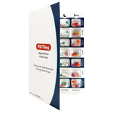 4 Times a Day Weekly XL Cold Seal Pharmacy Blister Pack System Cards for Pills - 100 Pack