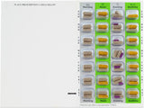 Weekly XL, 4 Time a Day, Cold Seal Medication Blister Cards - Tri-Fold Booklet