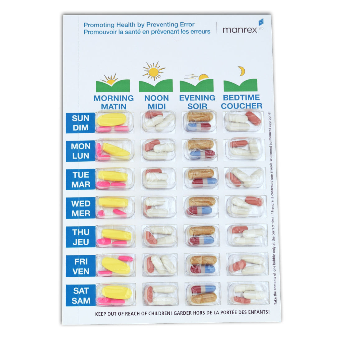 Pill Pak Bi-fold Kit - Pill Blisters
