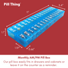 Twice-a-Day Monthly Pill Planner Set