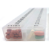 Monthly AM/PM Pill Planner Set