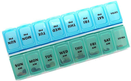 Medium Twice a Day Pill Organizer - Item 378