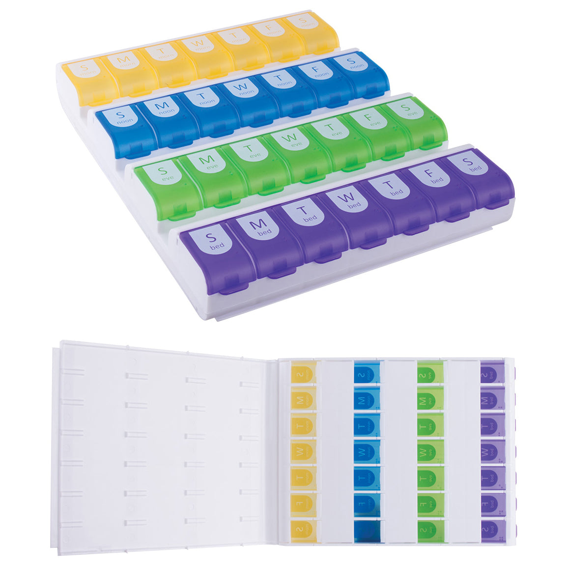 Easy Fill Weekly 4X a Day Medtime Pill Organizer