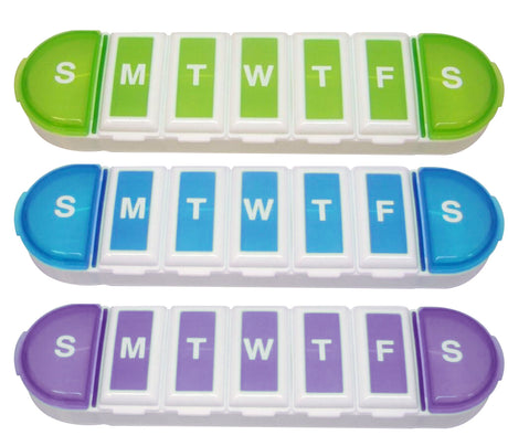 Modern 7-Day Pill Organizer - Item 673