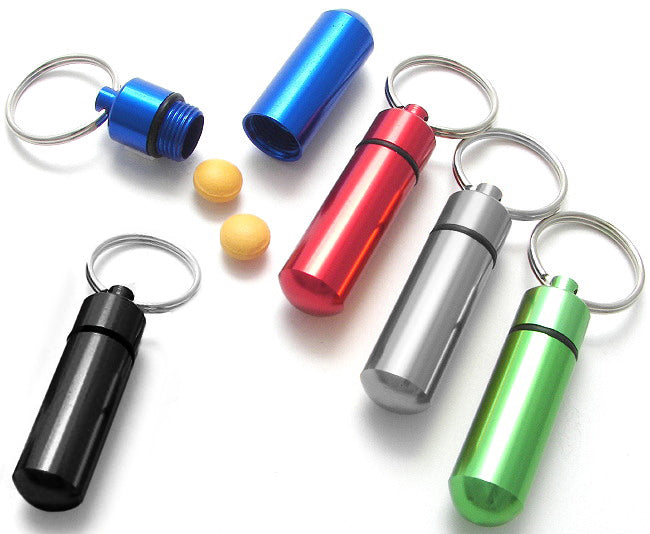 Large Key Ring Pill Box