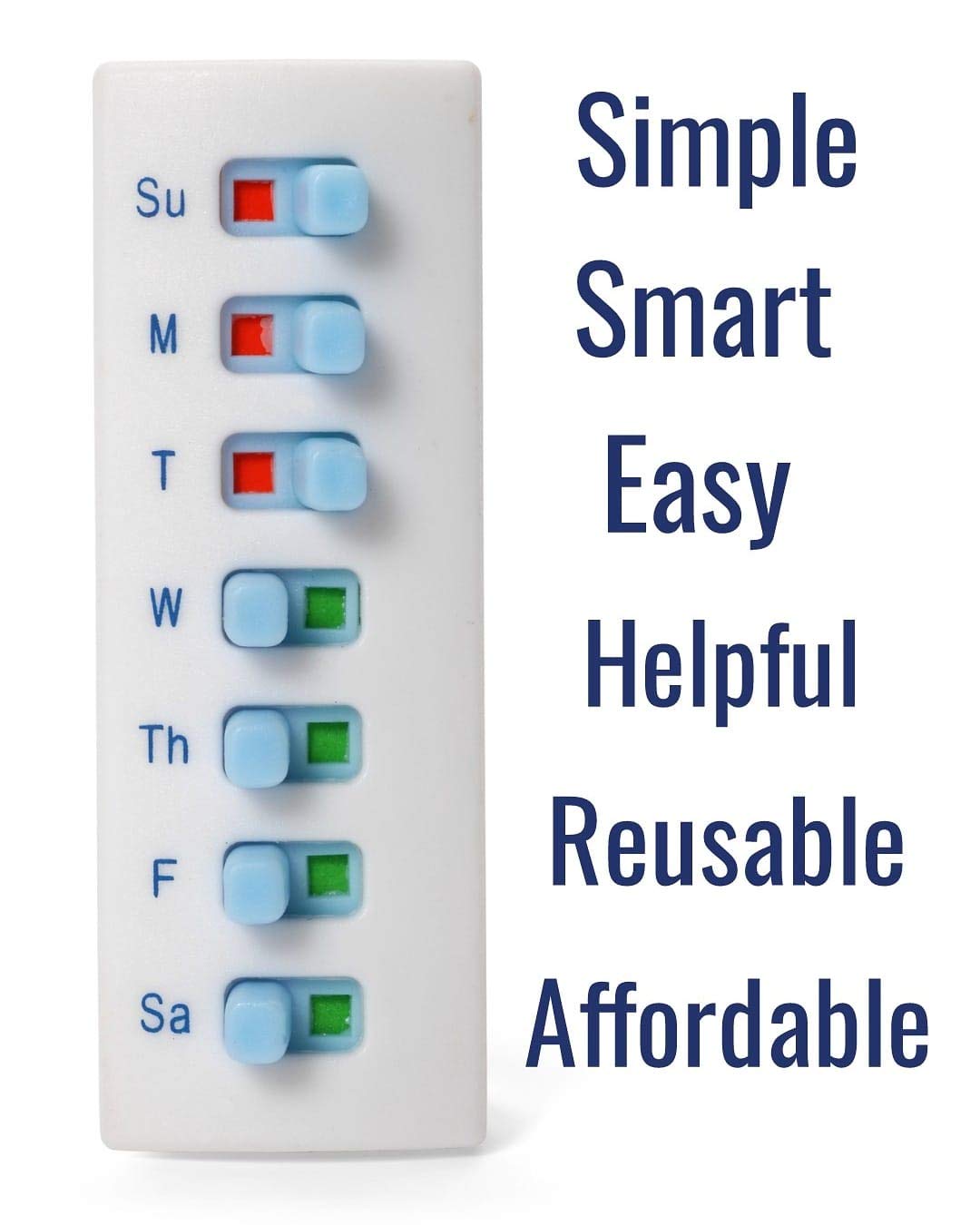 Take-n-Slide - 5 Pack - The New Way to Track Your Medicine!